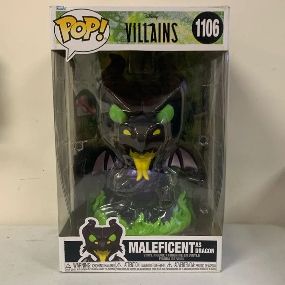 Funko Pop Jumbo: Villains - Maleficent Dragon, 10